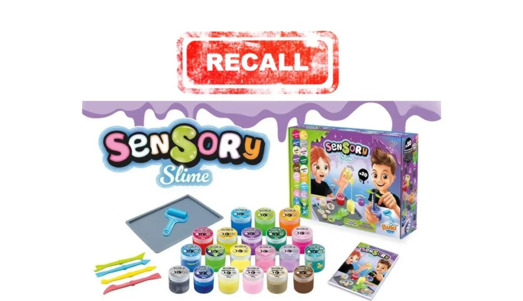Buki France Sensory Slime Recalled