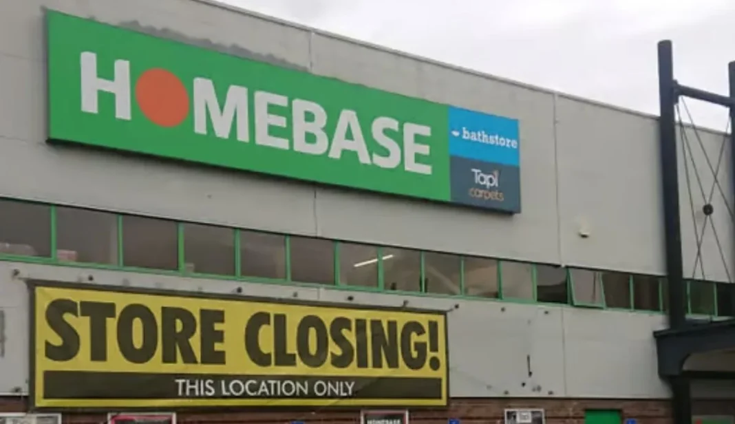 Homebase site says Store closing this location only