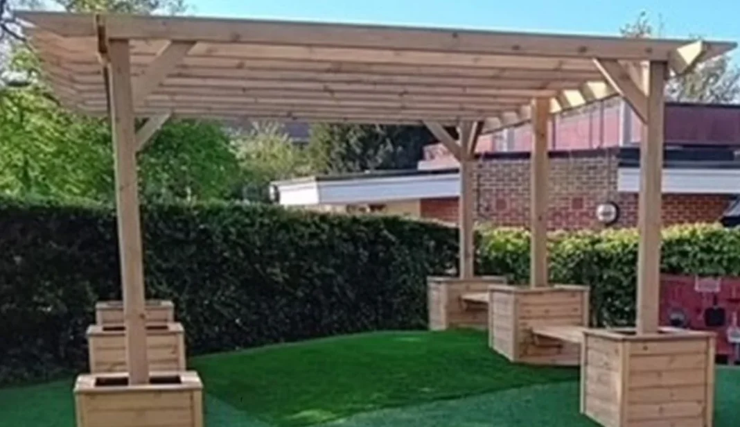Pergola stolen from Ringwood
