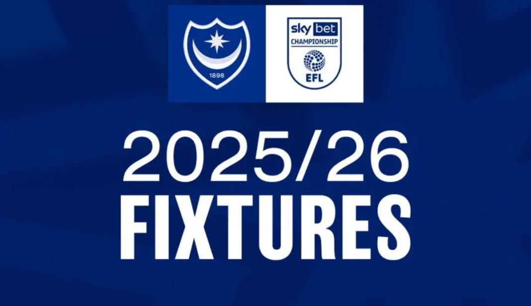 Portsmouth FC Championship fixtures