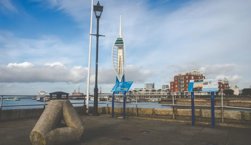Portsmouth Marker sculpture