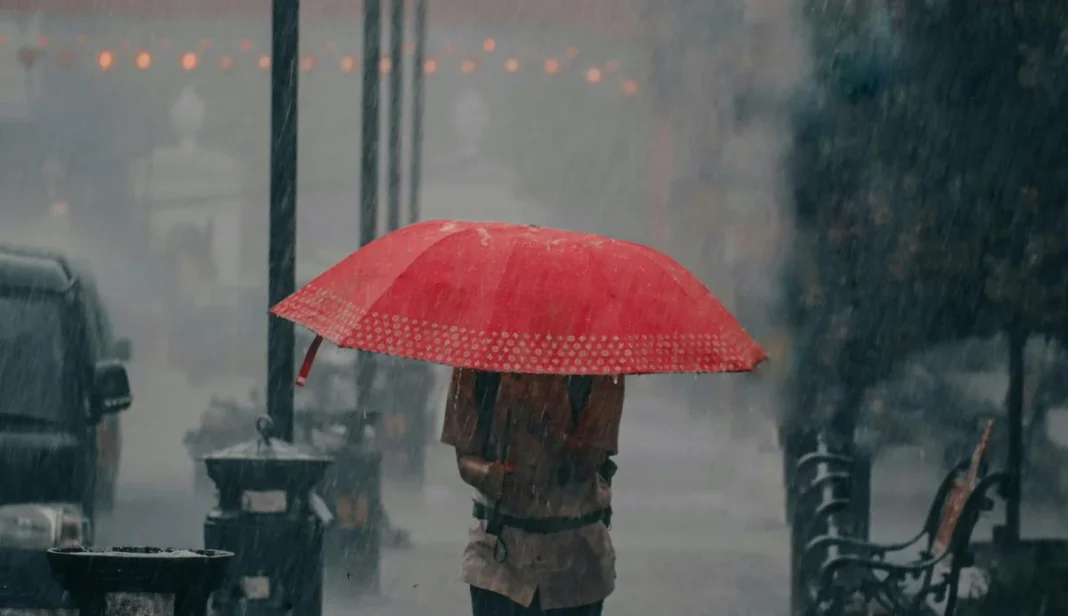 Portsmouth faces heavy downpour