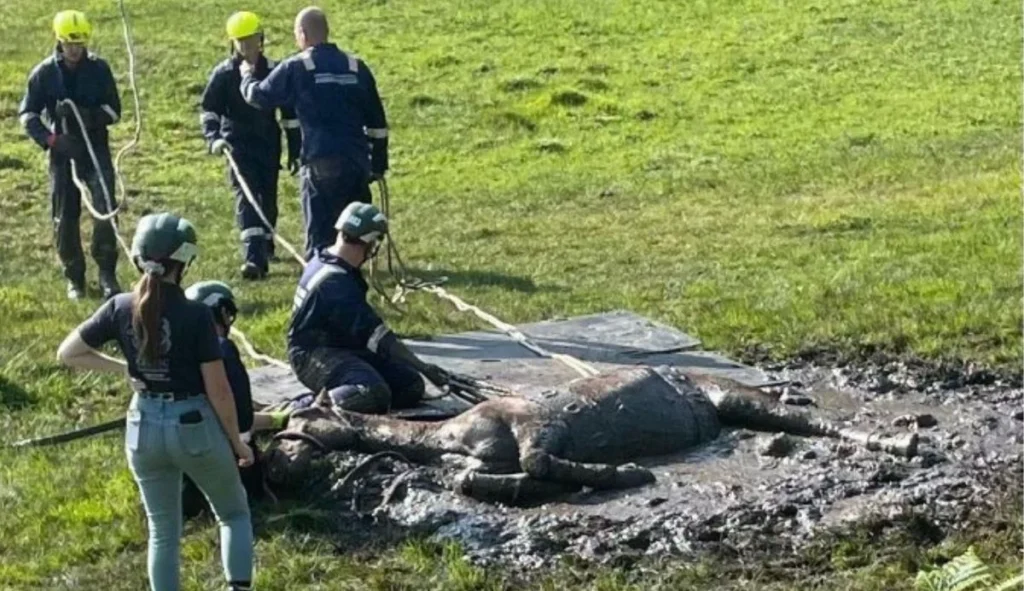 The incident occurred in Emery Down village