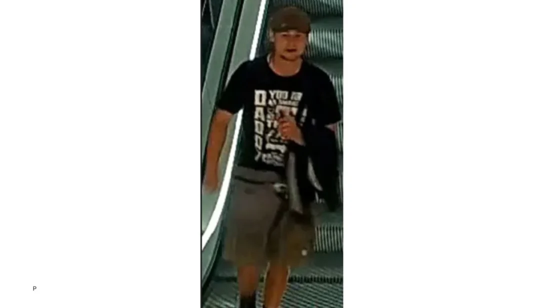 Police seek man after West Quay door damage