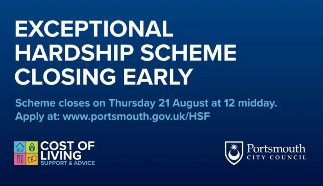 Portsmouth hardship scheme update