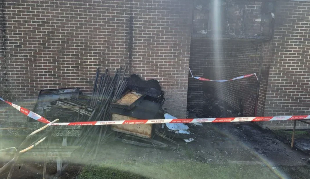 60 Firefighters Battle Basingstoke Sports Club Fire