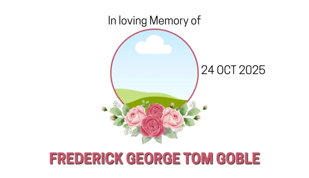 Frederick George Tom Goble Obituary
