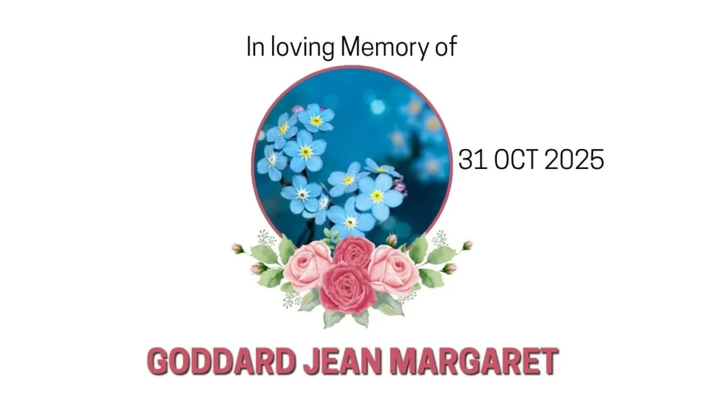 Goddard Jean Margaret Obituary