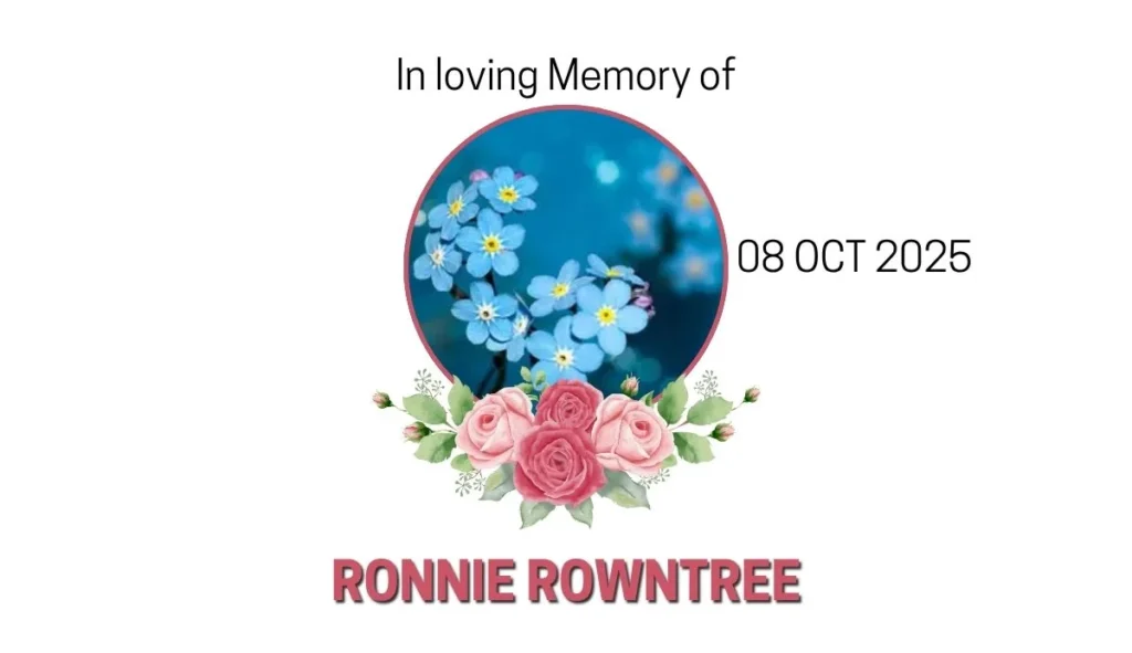 Ronnie Rowntree Obituary