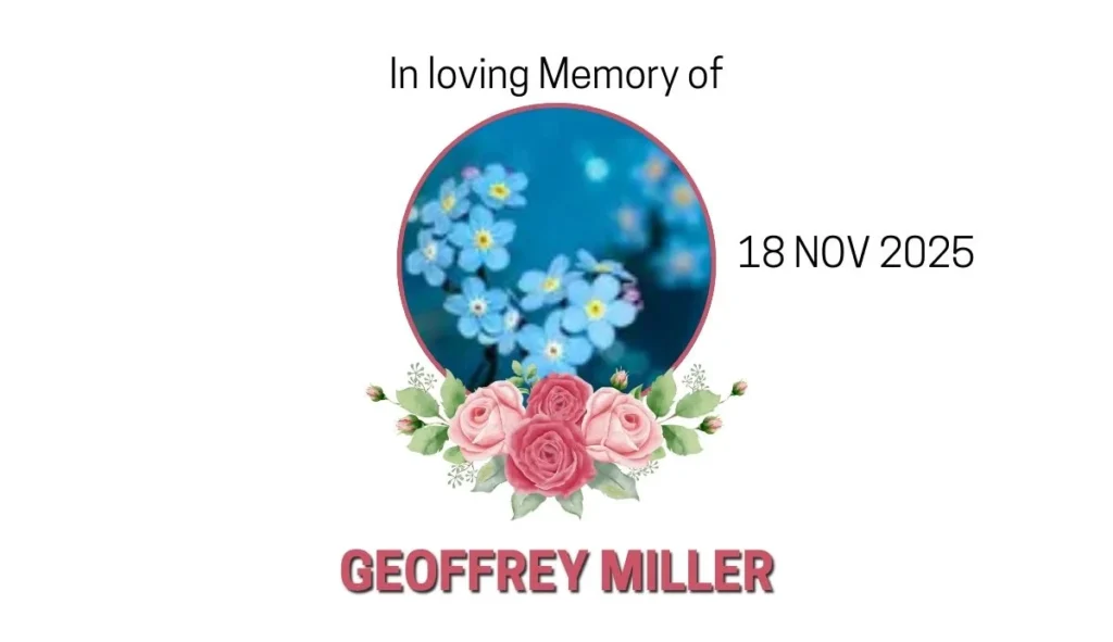 Geoffrey Miller Obituary