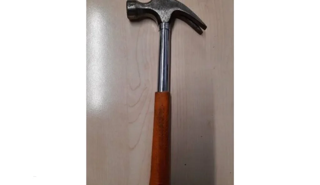 Hammer seized by police