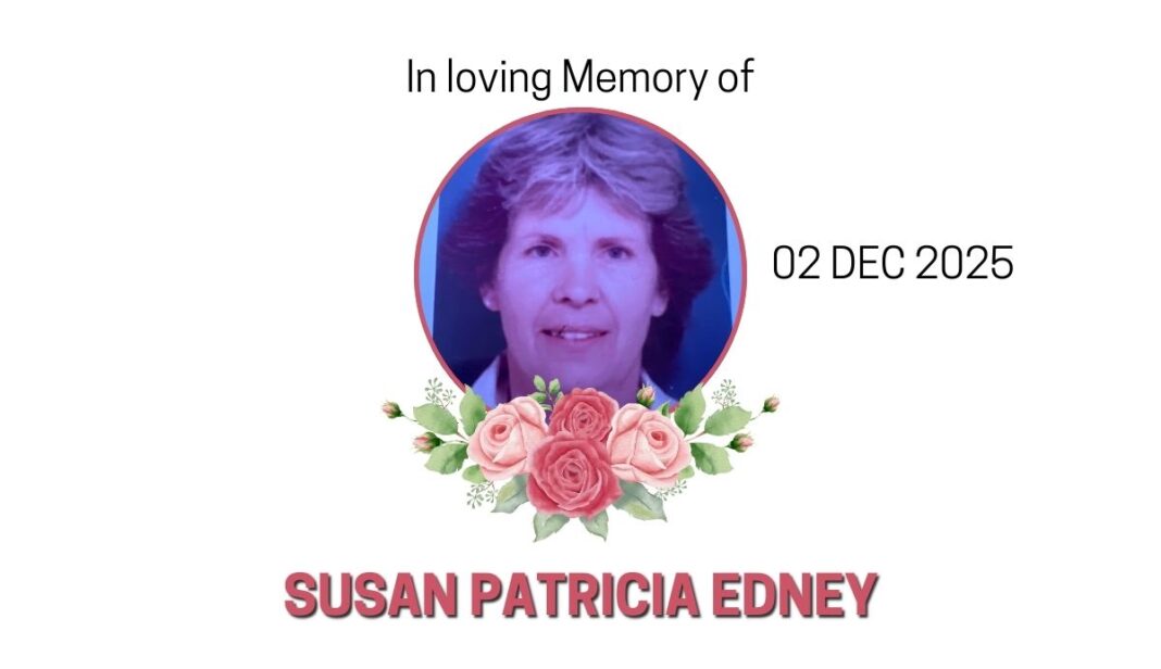 Susan Patricia Edney/Vine. Nee chidgy