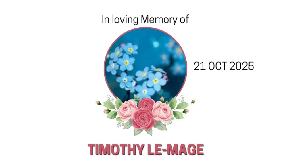 Timothy Le-Mage Obituary