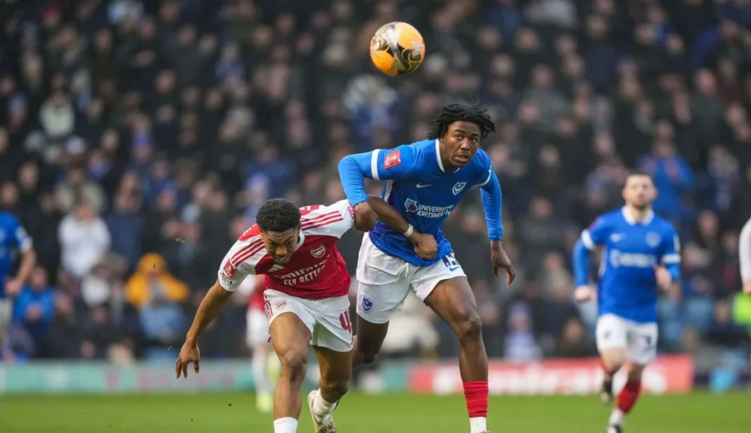 Pompey v Arsenal Result