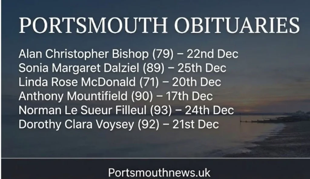 Portsmouth Obituaries