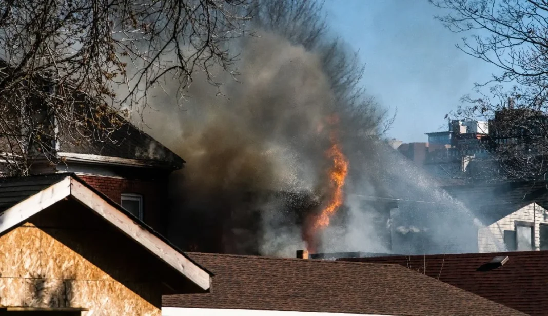 Alton house fire caused by sunlight on mirror