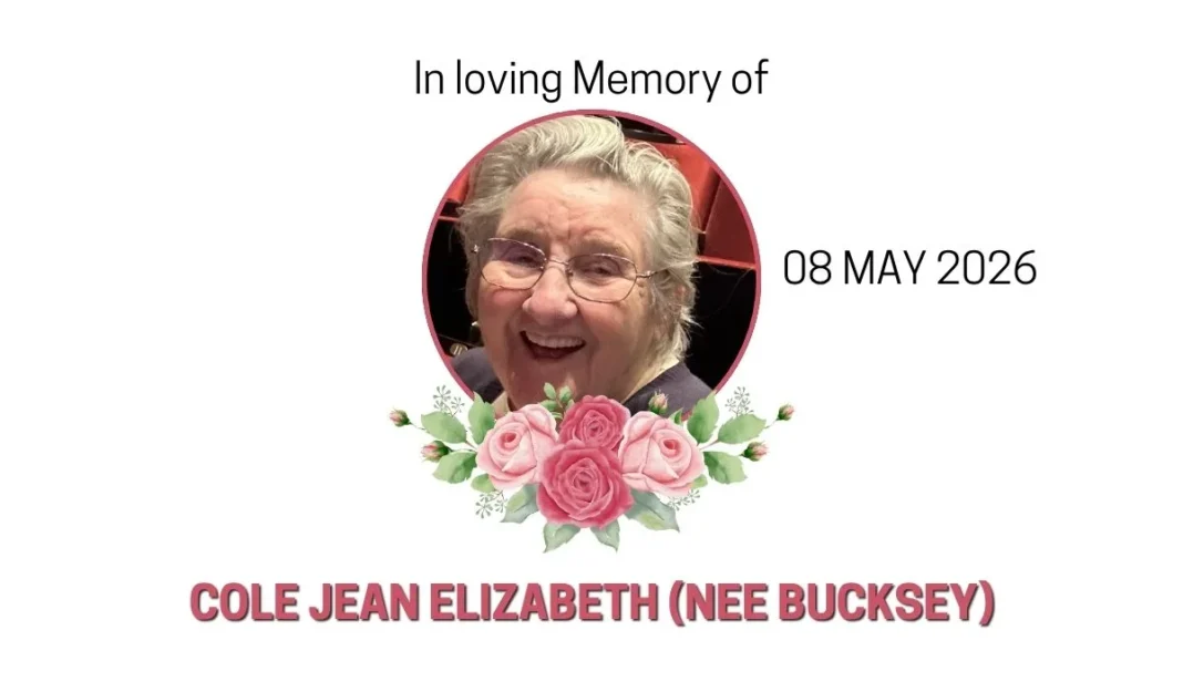 COLE Jean Elizabeth (nee Bucksey) Obituary